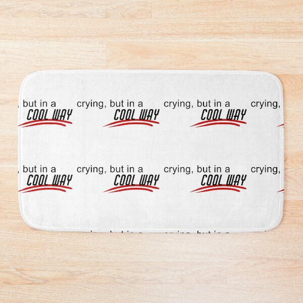 Item preview, crying, but in a cool way designed and sold by cool stickerz.