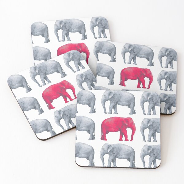 Item preview, Elephants Red designed and sold by Maria Heyens.