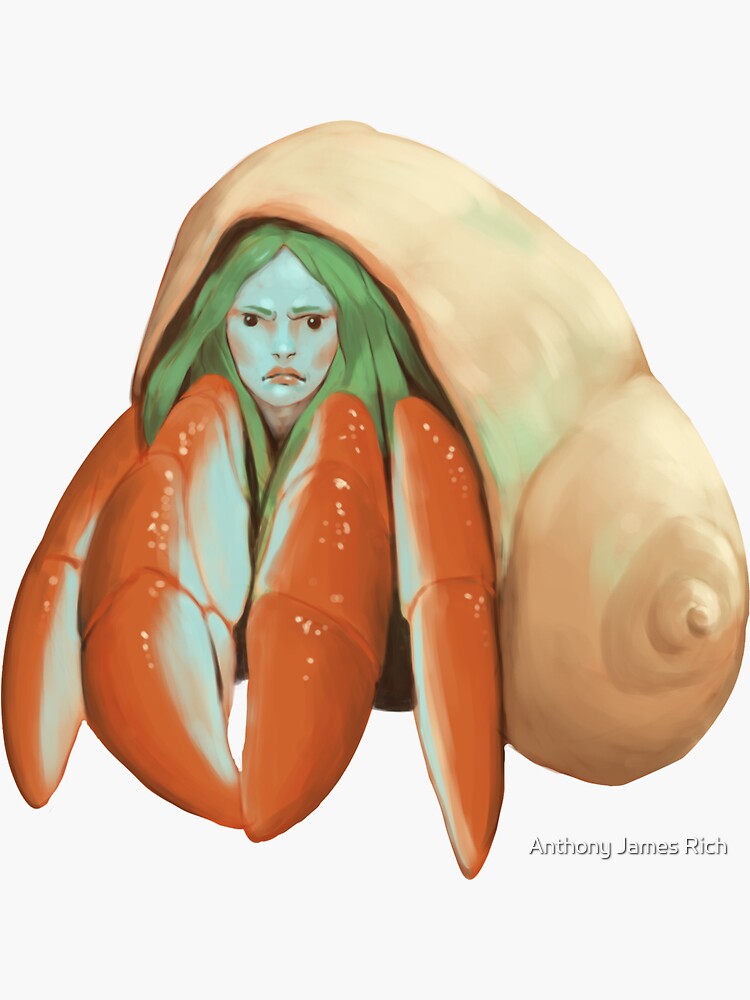 Feeling Crabby | Digital Illustration by AJRart