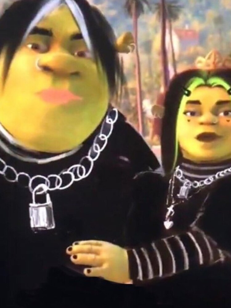 eboy shrek and egirl fiona by Alexis6214