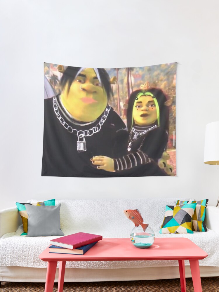 Yund Eboy Shrek And Egirl Fiona 3d Boutique Decorative Wall Tapestry Pop Art Retro Micro Microfiber Home Decoration Black One Size Yund Eboy Shrek And Egirl Fiona 3d Boutique Decorative Wall Tapestry Pop Art Retro Micro Microfiber Home Decoration Black One Size