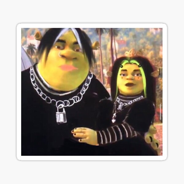 shrek meme Sticker for Sale by james-heath  Pegatinas, Pegatinas para  imprimir gratis, Pegatinas bonitas