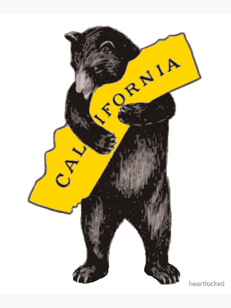 Thumbnail 5 of 5, Tote Bag, Vintage California Bear Hug Illustration designed and sold by heartlocked.