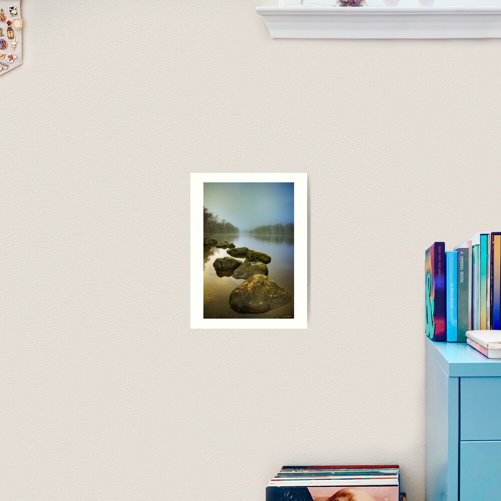 Lubnaig Mist (2) Art Print
