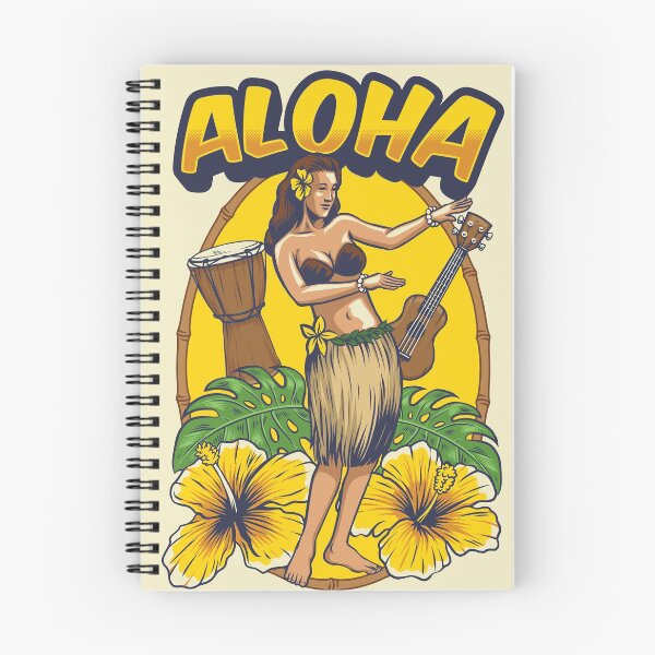 Item preview, Vintage Hawaiin hula dancer designed and sold by Alli Well.