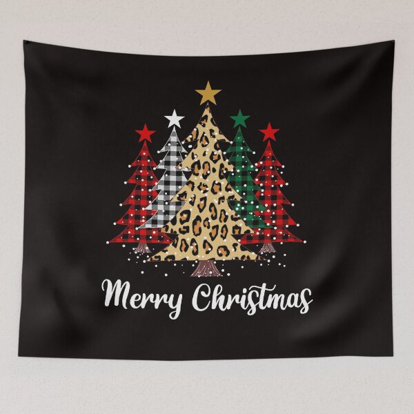 Item preview, Copia de Copia de Copia de Red Buffalo Plaid Christmas Tree  designed and sold by Tetete.