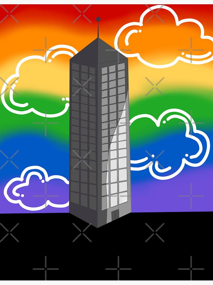 Thumbnail 3 of 3, Sticker, Cloud Monolith designed and sold by K-AEyston.