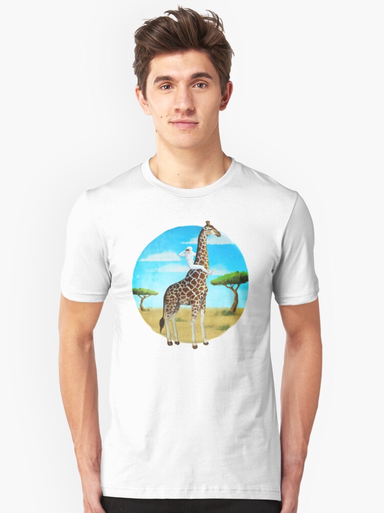 Alternate view of Lookout (Safari) | Digital Illustration Slim Fit T-Shirt
