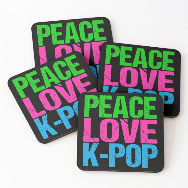 Item preview, Peace Love K-Pop designed and sold by Epic Love Designs.