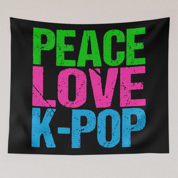 Item preview, Peace Love K-Pop designed and sold by Epic Love Designs.