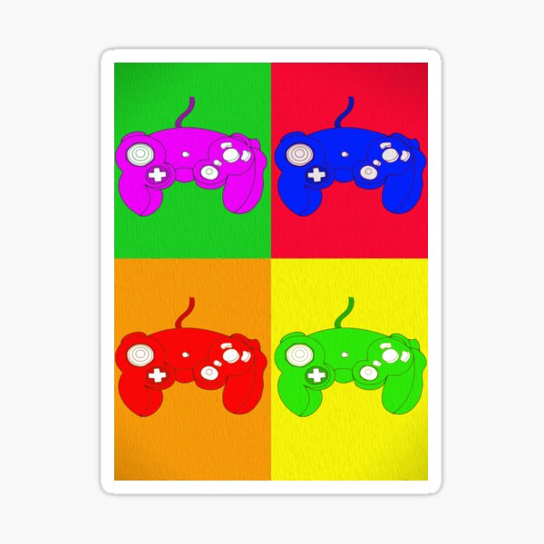 Vista previa del artículo con la obra «GameCubed», diseñado y vendido por TehMexicanLime.