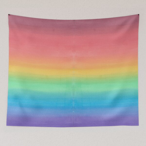 Item preview, Rainbow watercolor designed and sold by sarahrinouye.