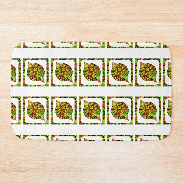 Item preview, Abstract psychedelic figure with generous geometric shapes. designed and sold by Ralek.