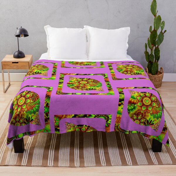 Item preview, Abstract psychedelic figure with generous geometric shapes. designed and sold by Ralek.