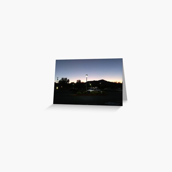 Dawn out west Greeting Card