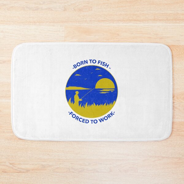 Item preview, Born to fish - Forced to work designed and sold by TropicalOutlet.