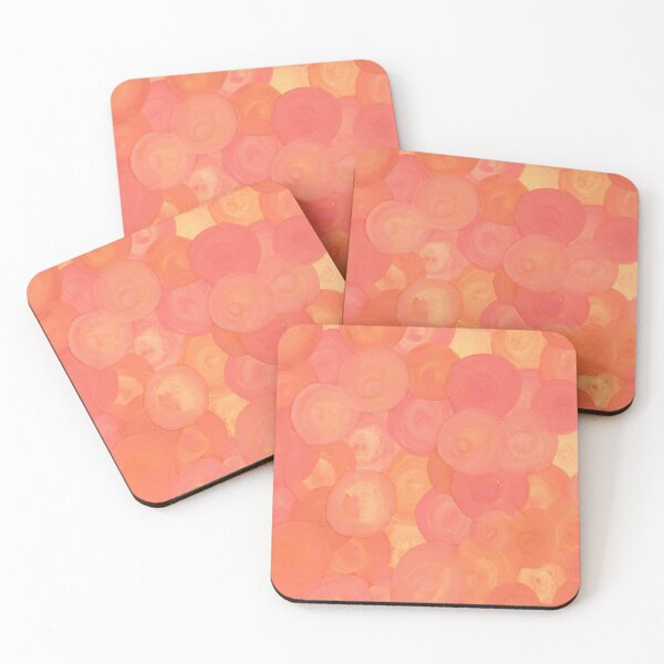 Item preview, Orange Circles Watercolor designed and sold by sarahrinouye.