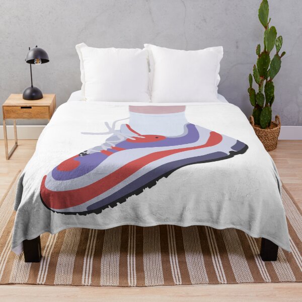 Item preview, Big Chunky Red and Purple Modern Tennis Shoe designed and sold by elmma design.