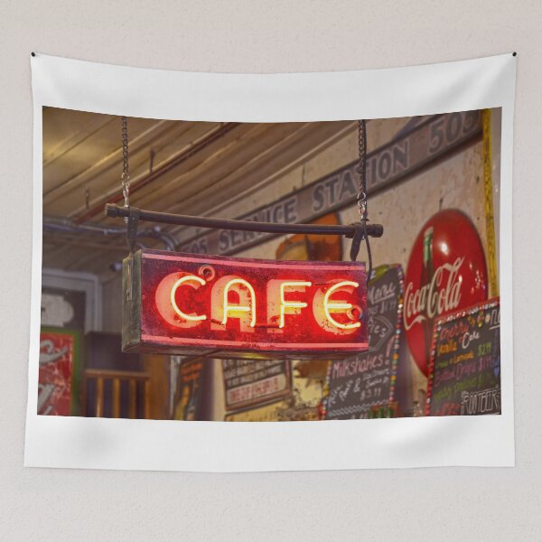 Item preview, Cafe Sign, General Store, Jefferson, Texas designed and sold by Catherine Sherman.