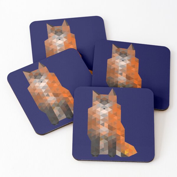 Item preview, Geometric Fox designed and sold by becsdoesart.