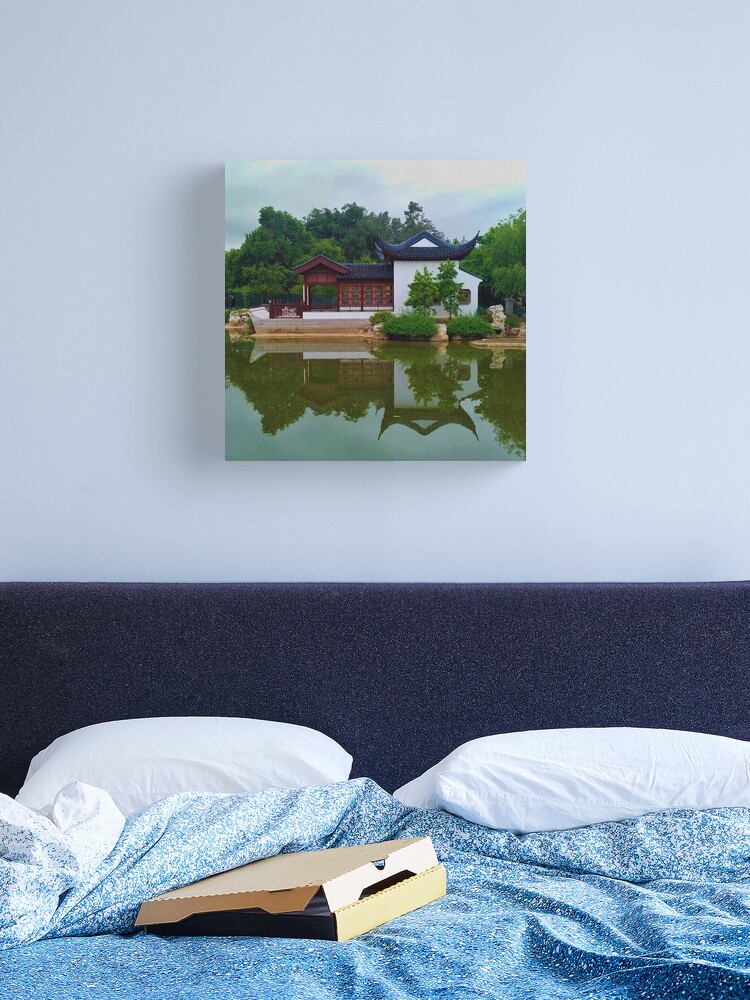 Thumbnail 1 of 3, Canvas Print, Reflection designed and sold by TalBright.