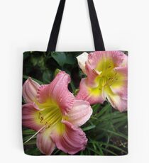 Pink Duet Tote Bag