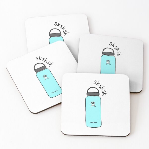 Item preview, hydro flask - vsco girl edition (teal) designed and sold by mariannamorais.
