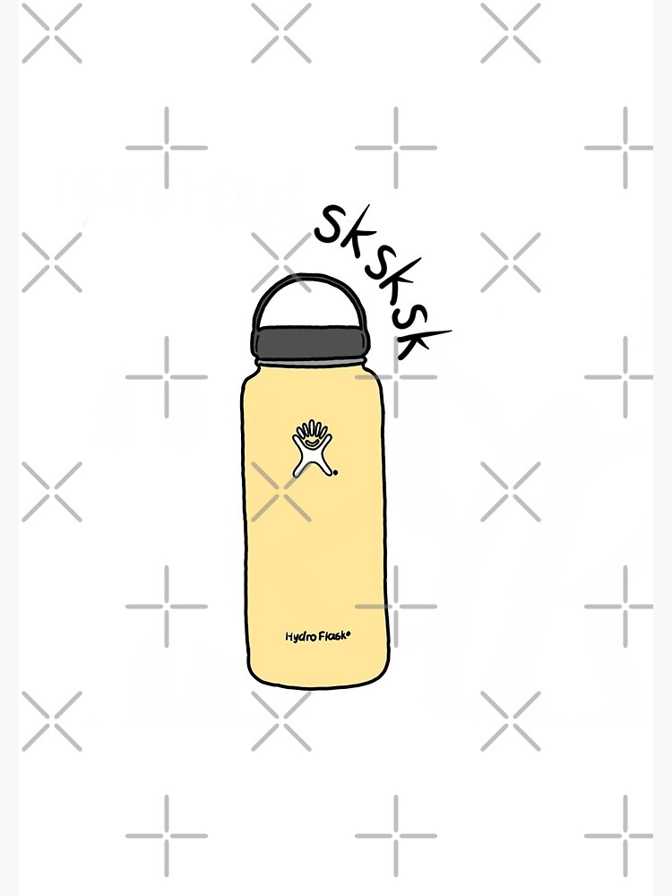 hydro flask vsco girl edition (pastel yellow) Journal