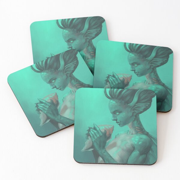 Item preview, Mermaid with Shell  designed and sold by Anthony James Rich.