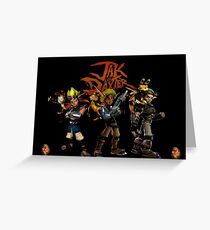 Jak and Daxter Greeting Card