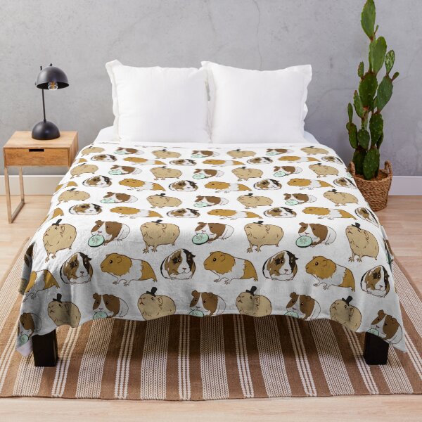 Guinea Pigs pattern Throw Blanket