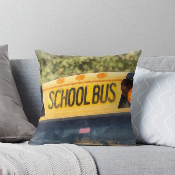 Item preview, Back To School Bus Watercolor designed and sold by peanutroaster.