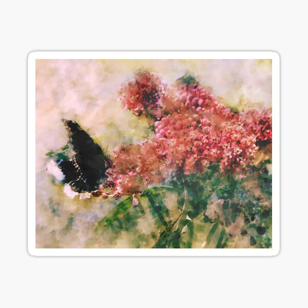 The Mourning Butterfly Sticker