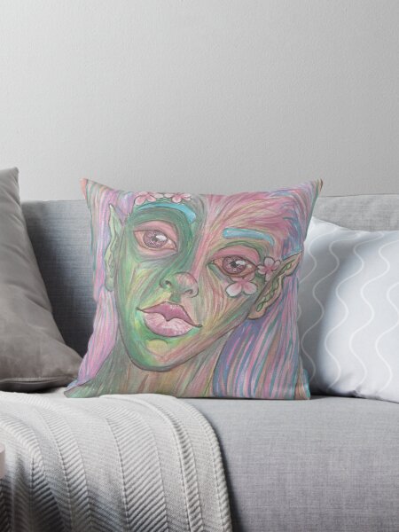 Vista previa del artículo con la obra «Acuarela Dryad», diseñado y vendido por Danielle Lucas.