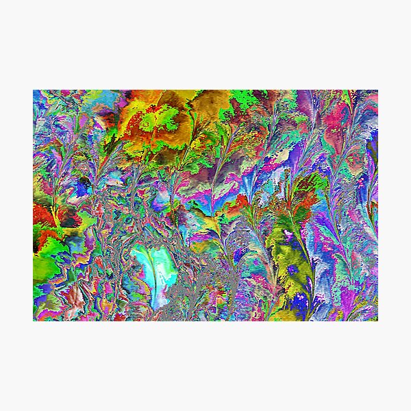 Item preview, Random Datamosh Pattern Wallpaper designed and sold by Dator-Abstracts.