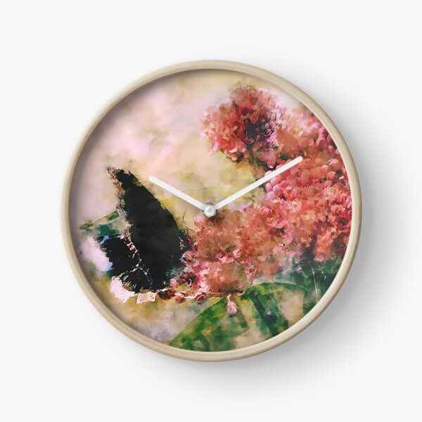 The Mourning Butterfly Clock