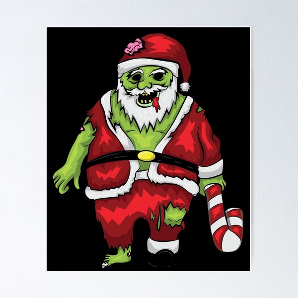 Item preview, Zombie Santa Claus, Santa Halloween horror Xmas designed and sold by tonstan.