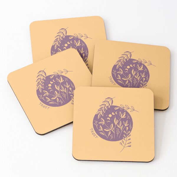 Item preview, Trust Moon Leaf Print designed and sold by starlingheartart.