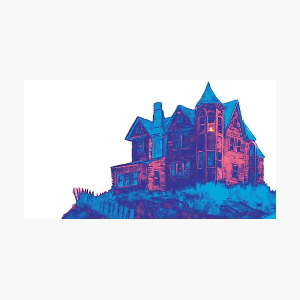 Item preview, Marsten House Pink & Blue designed and sold by stephensking.