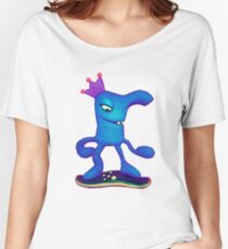 weasel on a skateboard Women's Relaxed Fit T-Shirt