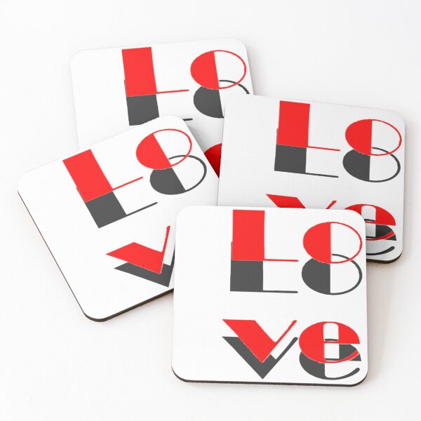 Item preview, Love in red with shadow. designed and sold by 57victor.