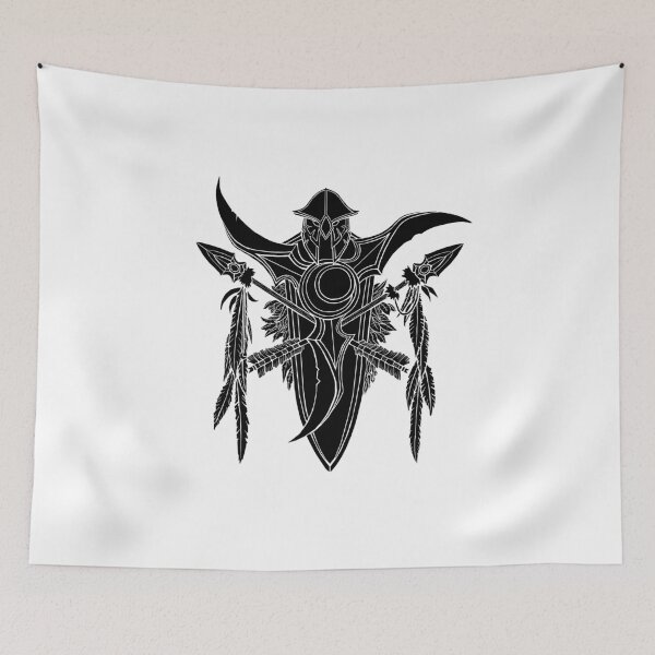 Item preview, Kaldorei Crest - Black designed and sold by All-Sorts.