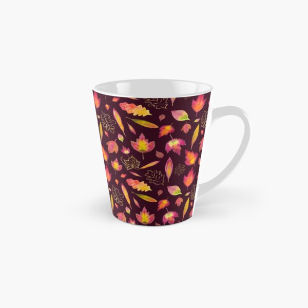 Golden autumn: leaf pattern Tall Mug