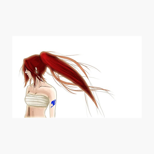Fairwell for Now - Erza Scarlet Photographic Print
