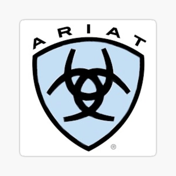 Ariat Logo in Blue \