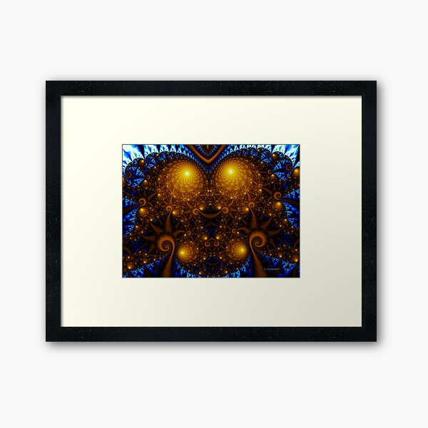 Beautiful is the Night Framed Art Print