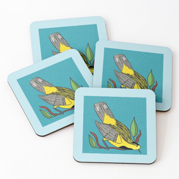Item preview, Yellow Bird Backman Warbler Songbird 6 of 9 designed and sold by Sheri42.