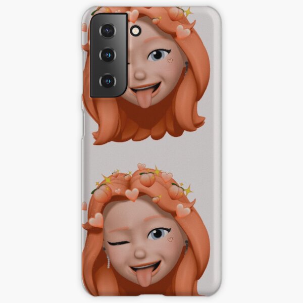 "Peach Memoji" Samsung Galaxy Phone Case for Sale by peachymarianax