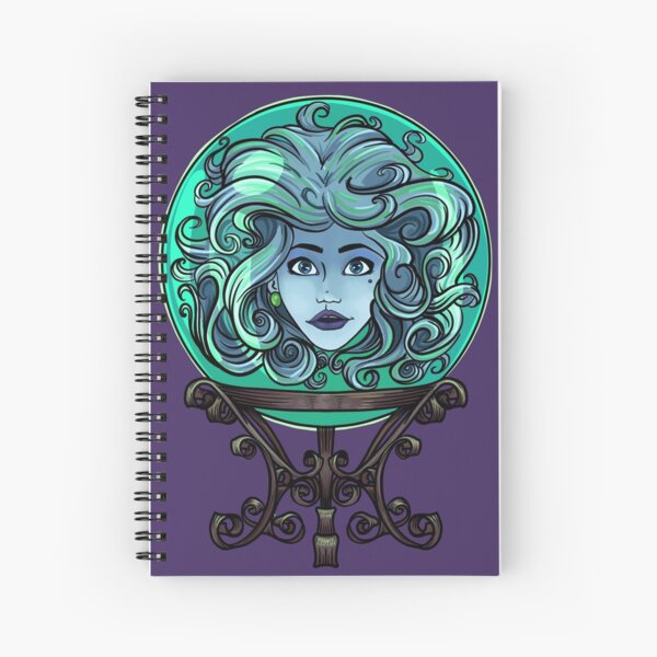Madame Leota, no background Spiral Notebook