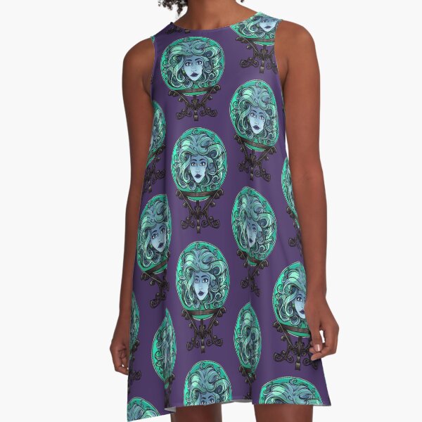 Madame Leota, no background A-Line Dress